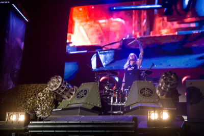 Sabaton @ Lotto Arena, picture 2, photographed by Dorien Goetschalckx - FrontView Magazine