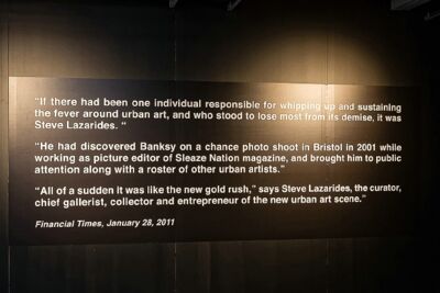 Banksy Expo @ Stadsfeestzaal Antwerpen, picture 3, photographed by Edwin Houdevelt - FrontView Magazine
