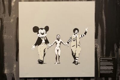 Banksy Expo @ Stadsfeestzaal Antwerpen, picture 9, photographed by Edwin Houdevelt - FrontView Magazine