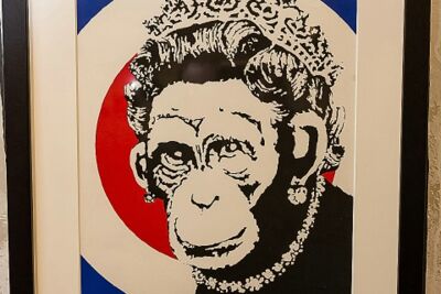 Banksy Expo @ Stadsfeestzaal Antwerpen, picture 12, photographed by Edwin Houdevelt - FrontView Magazine