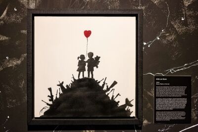 Banksy Expo @ Stadsfeestzaal Antwerpen, picture 21, photographed by Edwin Houdevelt - FrontView Magazine