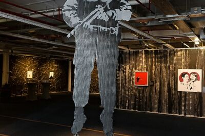 Banksy Expo @ Stadsfeestzaal Antwerpen, picture 24, photographed by Edwin Houdevelt - FrontView Magazine