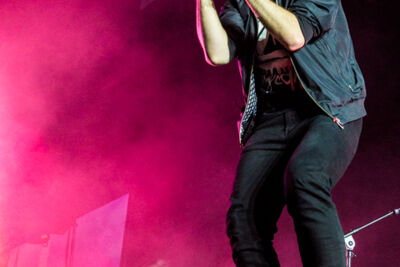 Bastille @ Sportpaleis, foto 1, foto's door Dieter  Boone - FrontView Magazine