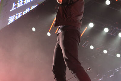 Bastille @ Sportpaleis, foto 9, foto's door Dieter  Boone - FrontView Magazine
