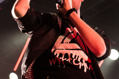 Bastille @ Sportpaleis, foto 10, foto's door Dieter  Boone - FrontView Magazine