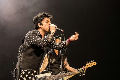 Green Day @ Vorst Nationaal, picture 31, photographed by Edwin Houdevelt - FrontView Magazine