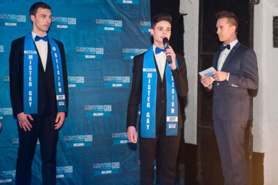 Voorstelling kandidaten Mr. Gay Belgium 2017 @ Felix Pakhuis, picture 5, photographed by Goele Bormans - FrontView Magazine