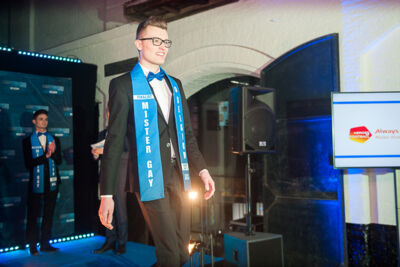 Voorstelling kandidaten Mr. Gay Belgium 2017 @ Felix Pakhuis, picture 9, photographed by Goele Bormans - FrontView Magazine