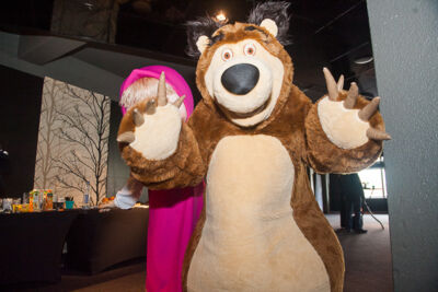 Première Masha en de Beer naar de bioscoop! @ Kinepolis Antwerpen, picture 11, photographed by Goele Bormans - FrontView Magazine