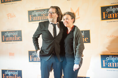 Première Allemaal Familie @ Koningin Elisabethzaal, foto 1, foto's door Goele Bormans - FrontView Magazine