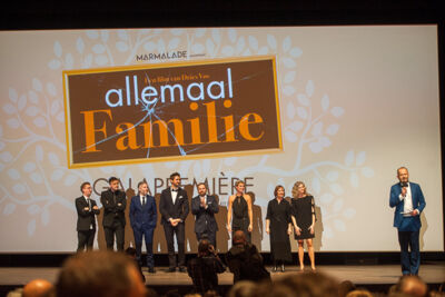 Première Allemaal Familie @ Koningin Elisabethzaal, foto 109, foto's door Goele Bormans - FrontView Magazine