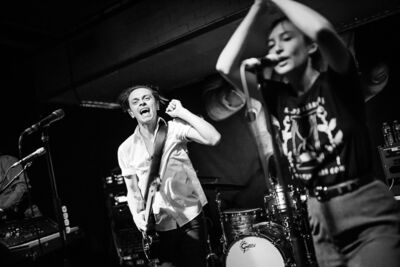 July Talk @ Trix, picture 10, photographed by Dorien Goetschalckx - FrontView Magazine