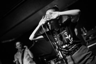 July Talk @ Trix, picture 12, photographed by Dorien Goetschalckx - FrontView Magazine