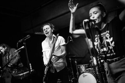 July Talk @ Trix, picture 14, photographed by Dorien Goetschalckx - FrontView Magazine