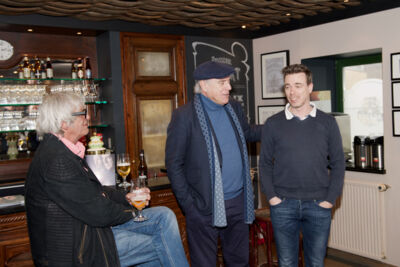 Herbert Flack en Pieter Aspe t gast bij brouwerij Omer @ Bellegem, picture 15, photographed by Bart Baevegems - FrontView Magazine