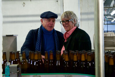 Herbert Flack en Pieter Aspe t gast bij brouwerij Omer @ Bellegem, picture 18, photographed by Bart Baevegems - FrontView Magazine