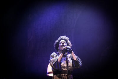 Macy Gray @ De Roma, foto 8, foto's door Kristof Hayen - FrontView Magazine