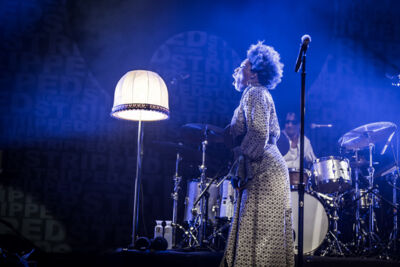 Macy Gray @ De Roma, foto 11, foto's door Kristof Hayen - FrontView Magazine