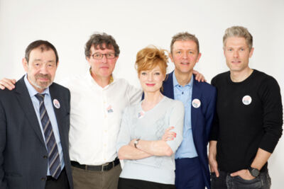 Iedereen tegen kanker. @ vrt, picture 4, photographed by Bart Baevegems - FrontView Magazine