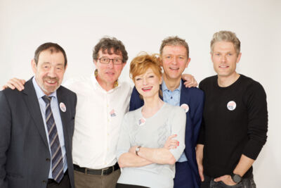 Iedereen tegen kanker. @ vrt, picture 5, photographed by Bart Baevegems - FrontView Magazine