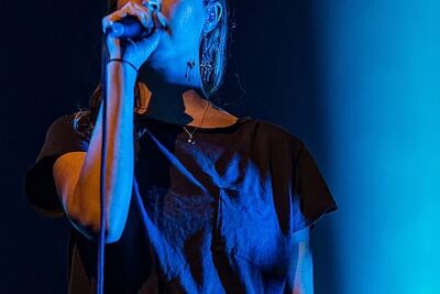 Warpaint @ Ancienne Belgique, picture 15, photographed by Edwin Houdevelt - FrontView Magazine