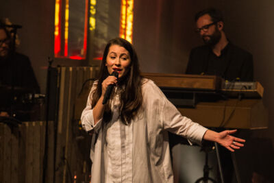 Hooverphonic-'In Wonderland Tour' @ Ancienne Belgique, picture 21, photographed by Dieter  Boone - FrontView Magazine