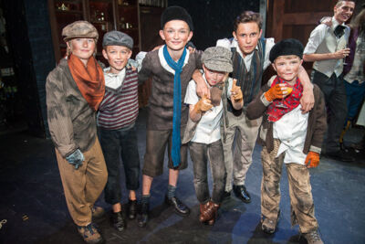 Première Oliver Twist @ Rode Zaal Fakkeltheater, foto 39, foto's door Goele Bormans - FrontView Magazine