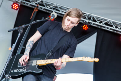Mobina Galore @ Groezrock 2017, foto 1, foto's door Dorien Goetschalckx - FrontView Magazine
