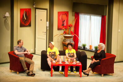 Première Ik wil maar ik kan niet @ echt Antwaarps teater, picture 11, photographed by Goele Bormans - FrontView Magazine