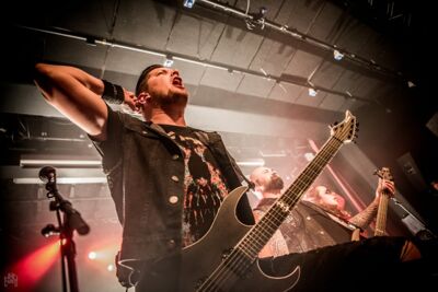 Spoil Engine @ Club de B Torhout, picture 1, photographed by Luc Luyten - FrontView Magazine