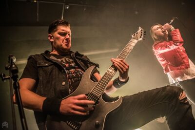 Spoil Engine @ Club de B Torhout, picture 12, photographed by Luc Luyten - FrontView Magazine