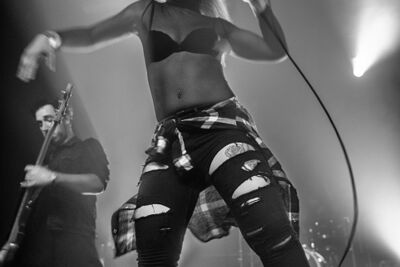 The Charm the Fury @ Club de B Torhout, picture 15, photographed by Luc Luyten - FrontView Magazine