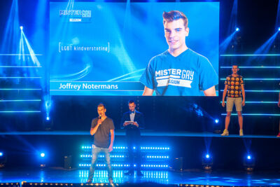 Mister Gay Belgium 2017 @ Theater Elckerlyc, picture 10, photographed by Goele Bormans - FrontView Magazine