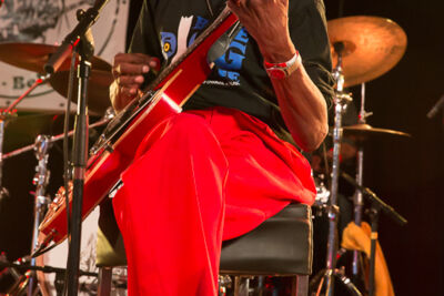 Walter Wolfman Washington (USA) @ Duvelblues, picture 13, photographed by Marc Verdonck - FrontView Magazine