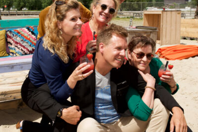Ladies at the theatre persconferentie, Vapeurs! @ Antwerpen, foto 13, foto's door Bart Baevegems - FrontView Magazine
