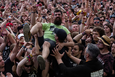Broilers @ Rock Am Ring 2017, foto 15, foto's door Edwin Houdevelt - FrontView Magazine