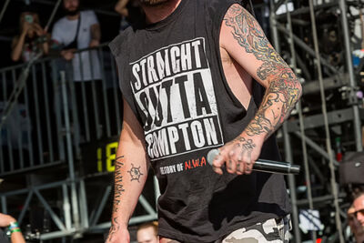 Five Finger Death Punch @ Rock Am Ring 2017, foto 15, foto's door Edwin Houdevelt - FrontView Magazine