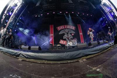 Five Finger Death Punch @ Rock Am Ring 2017, foto 17, foto's door Edwin Houdevelt - FrontView Magazine