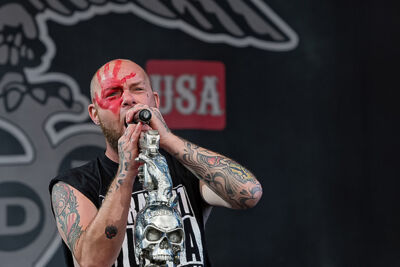 Five Finger Death Punch @ Rock Am Ring 2017, foto 31, foto's door Edwin Houdevelt - FrontView Magazine
