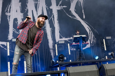 In Flames @ Rock Am Ring 2017, foto 2, foto's door Edwin Houdevelt - FrontView Magazine