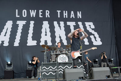 Lower Than Atlantis @ Rock Am Ring 2017, foto 1, foto's door Edwin Houdevelt - FrontView Magazine