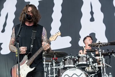 Lower Than Atlantis @ Rock Am Ring 2017, foto 12, foto's door Edwin Houdevelt - FrontView Magazine