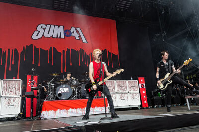 Sum 41 @ Rock Am Ring 2017, foto 3, foto's door Edwin Houdevelt - FrontView Magazine