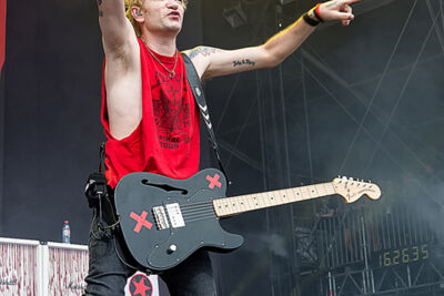 Sum 41 @ Rock Am Ring 2017, foto 9, foto's door Edwin Houdevelt - FrontView Magazine