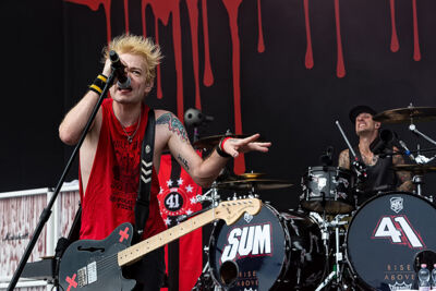 Sum 41 @ Rock Am Ring 2017, foto 14, foto's door Edwin Houdevelt - FrontView Magazine