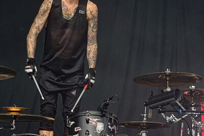 Sum 41 @ Rock Am Ring 2017, foto 17, foto's door Edwin Houdevelt - FrontView Magazine