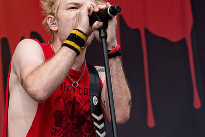 Sum 41 @ Rock Am Ring 2017, foto 21, foto's door Edwin Houdevelt - FrontView Magazine
