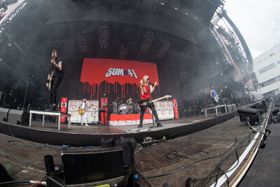Sum 41 @ Rock Am Ring 2017, foto 37, foto's door Edwin Houdevelt - FrontView Magazine