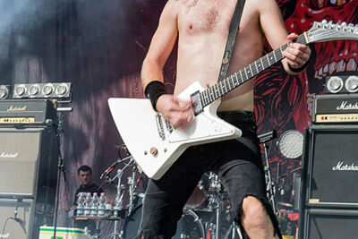 Airbourne @ Rock Am Ring 2017, picture 7, photographed by Edwin Houdevelt - FrontView Magazine
