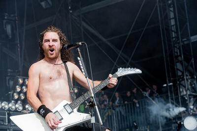 Airbourne @ Rock Am Ring 2017, picture 11, photographed by Edwin Houdevelt - FrontView Magazine